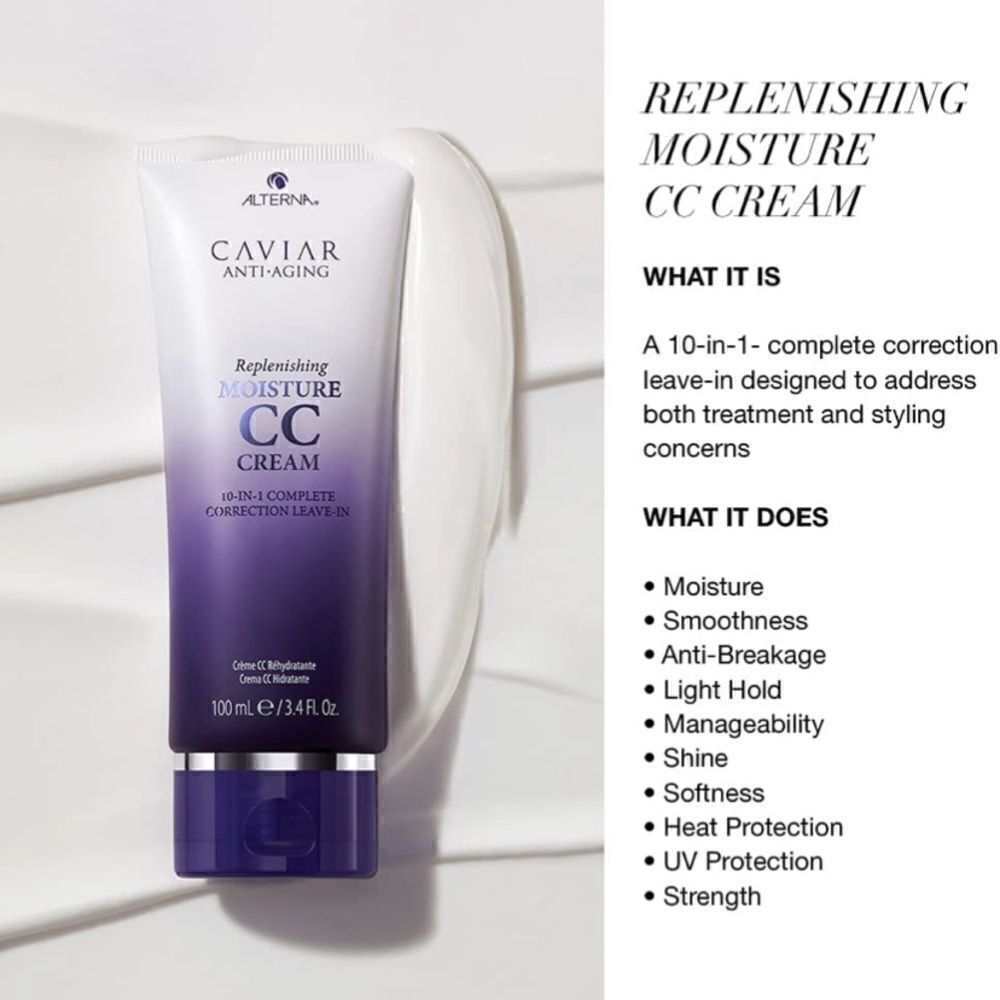 ALTERNA CAVIAR Anti-Aging Replenishing Moisture CC Cream new sealed Ipsy bag